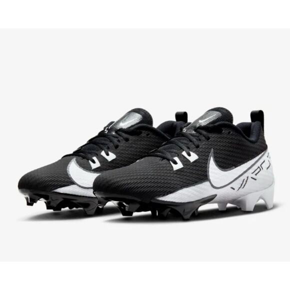 Nike Vapor Edge Speed 360 2 Black White Football Cleats DA5455-001 Men’s 10 - Picture 1 of 6